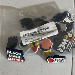 Black Lives Matter croc charms